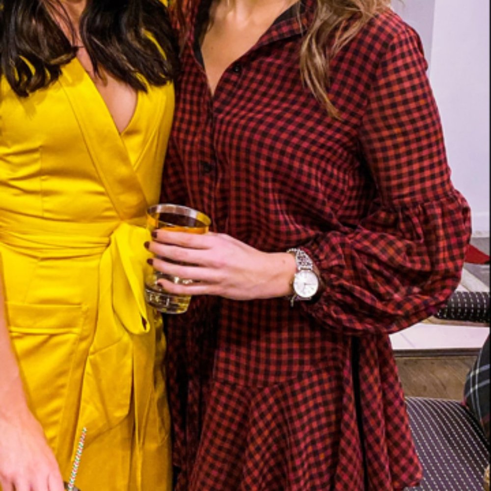 Checked Dress